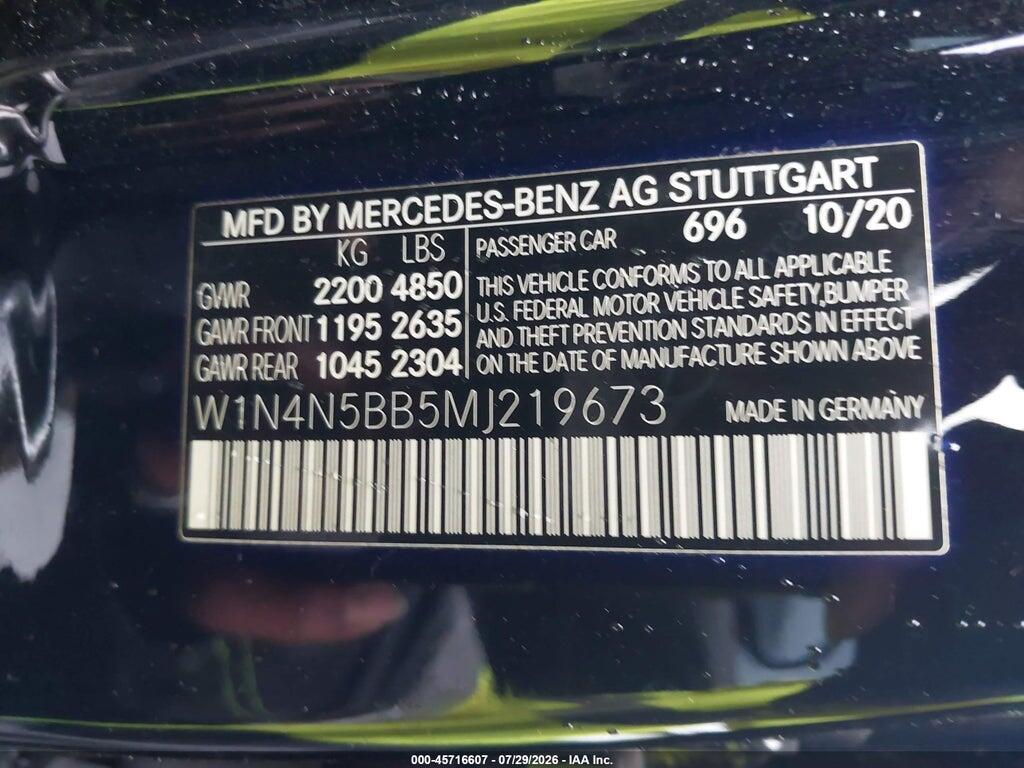 W1N4N5BB5MJ219673 2021 MERCEDES-BENZ AMG GLA 35 photo no. 9