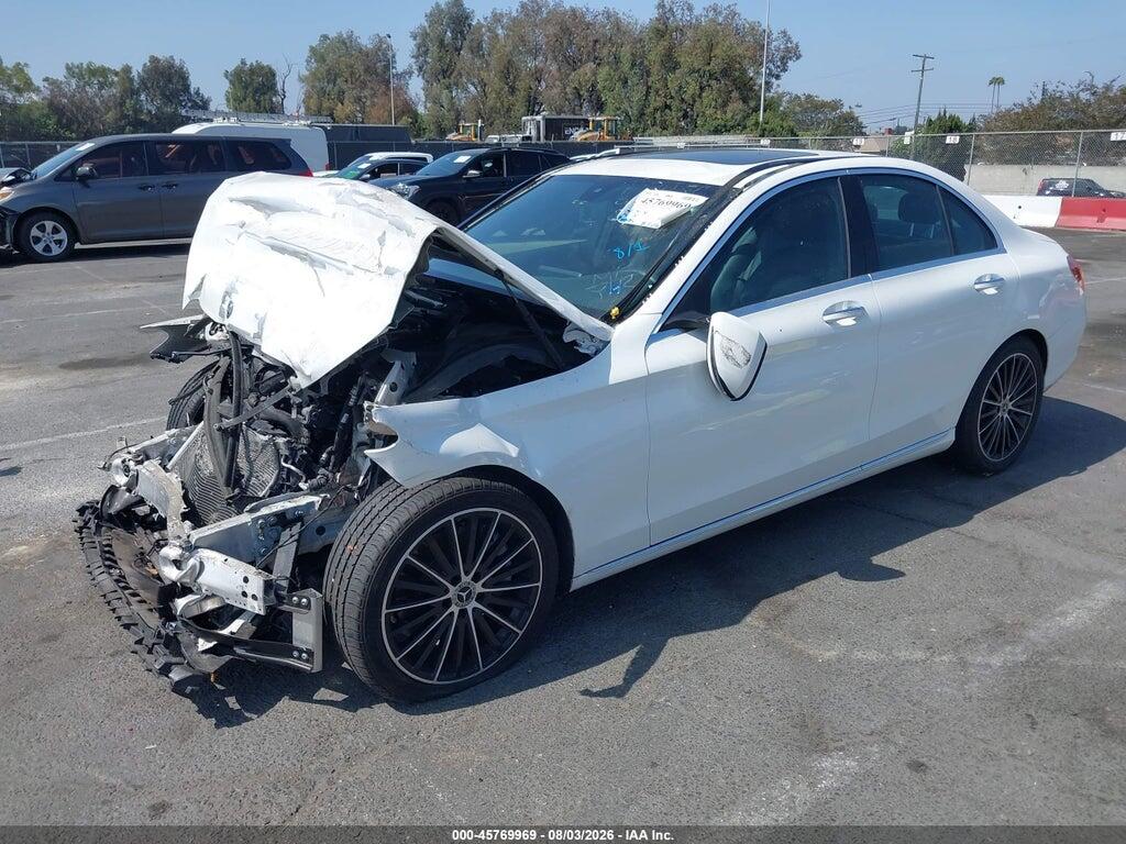 W1KWF8DB2MR607057 2021 MERCEDES-BENZ C 300 photo no. 2