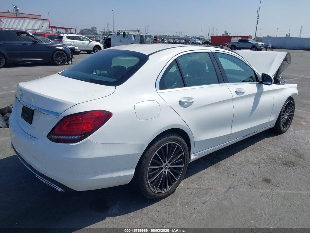 W1KWF8DB2MR607057 2021 MERCEDES-BENZ C 300 photo no. 4