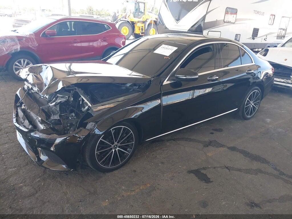W1KWF8DB2MR608581 2021 MERCEDES-BENZ C 300 photo no. 2
