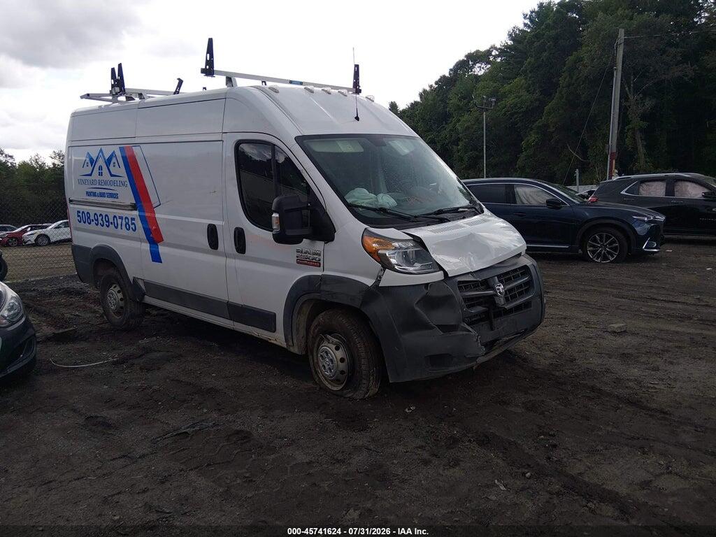3C6TRVCG6GE136554 2016 RAM PROMASTER 2500 photo no. 1