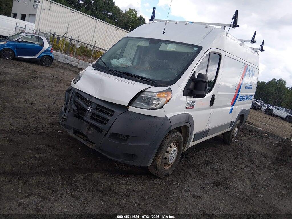 3C6TRVCG6GE136554 2016 RAM PROMASTER 2500 photo no. 2