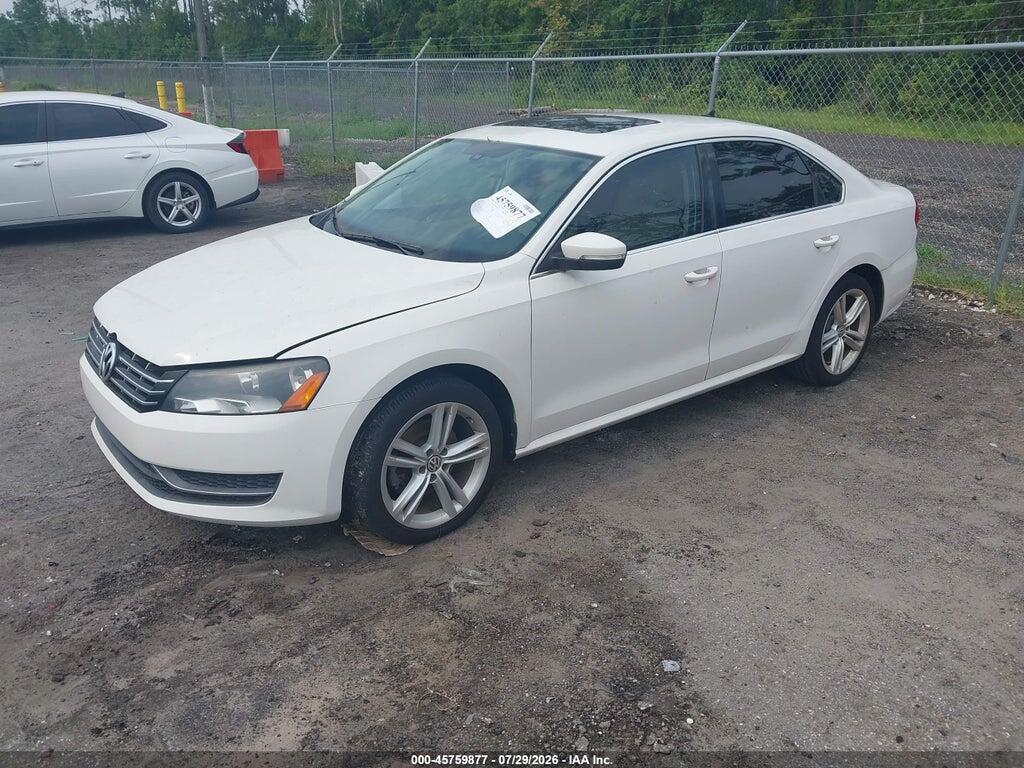 1VWBN7A35EC044672 2014 VOLKSWAGEN PASSAT photo no. 2