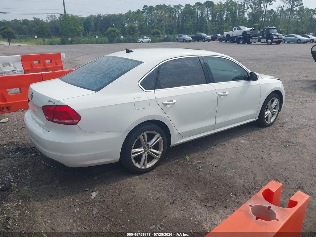 1VWBN7A35EC044672 2014 VOLKSWAGEN PASSAT photo no. 4