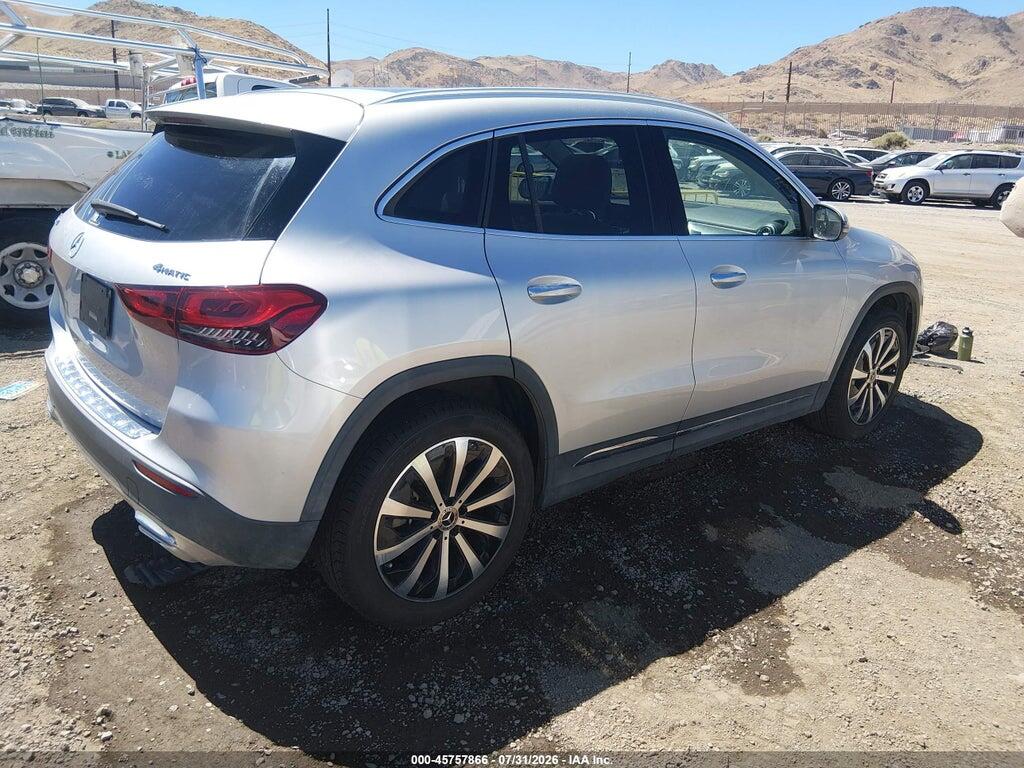 W1N4N4HB0MJ260777 2021 MERCEDES-BENZ GLA 250 photo no. 4