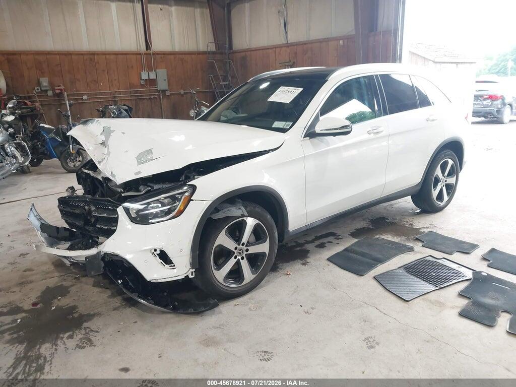 W1N0G8EB5MF875607 2021 MERCEDES-BENZ GLC 300 photo no. 2