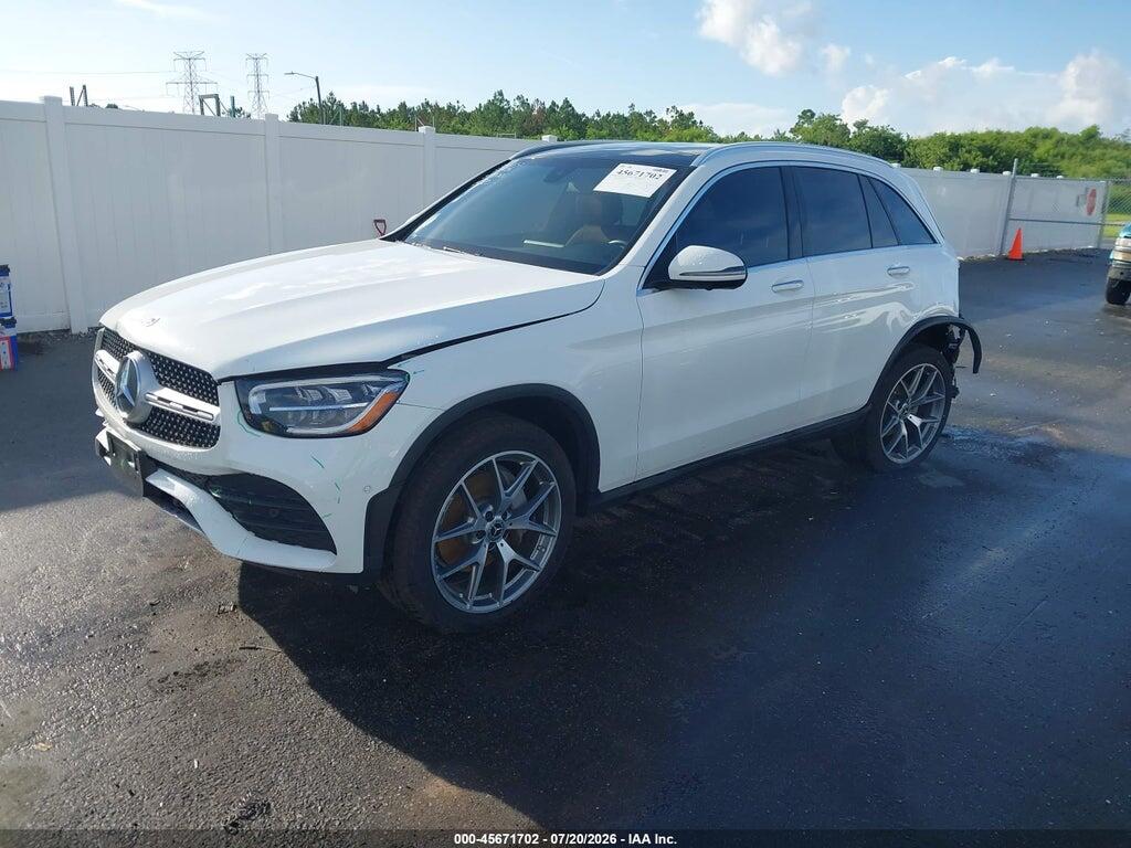 W1N0G8EB8MF896922 2021 MERCEDES-BENZ GLC 300 photo no. 2