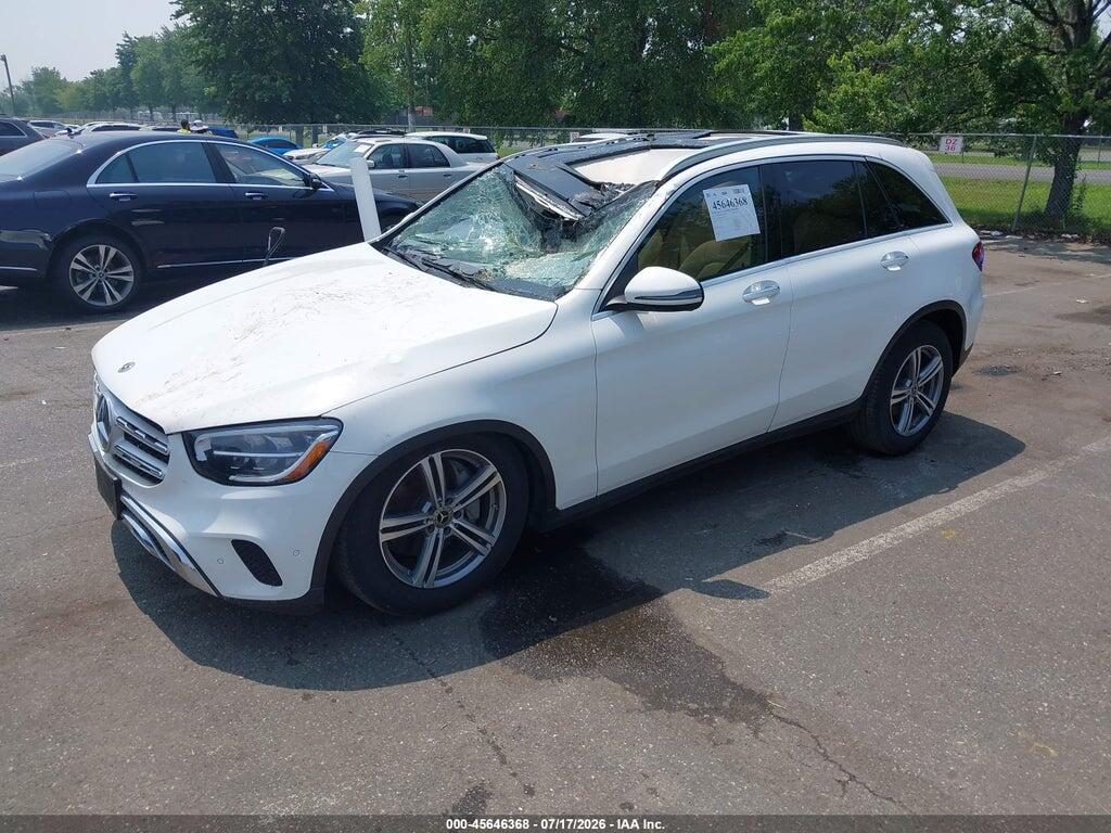 W1N0G8EB4MF911464 2021 MERCEDES-BENZ GLC 300 photo no. 2