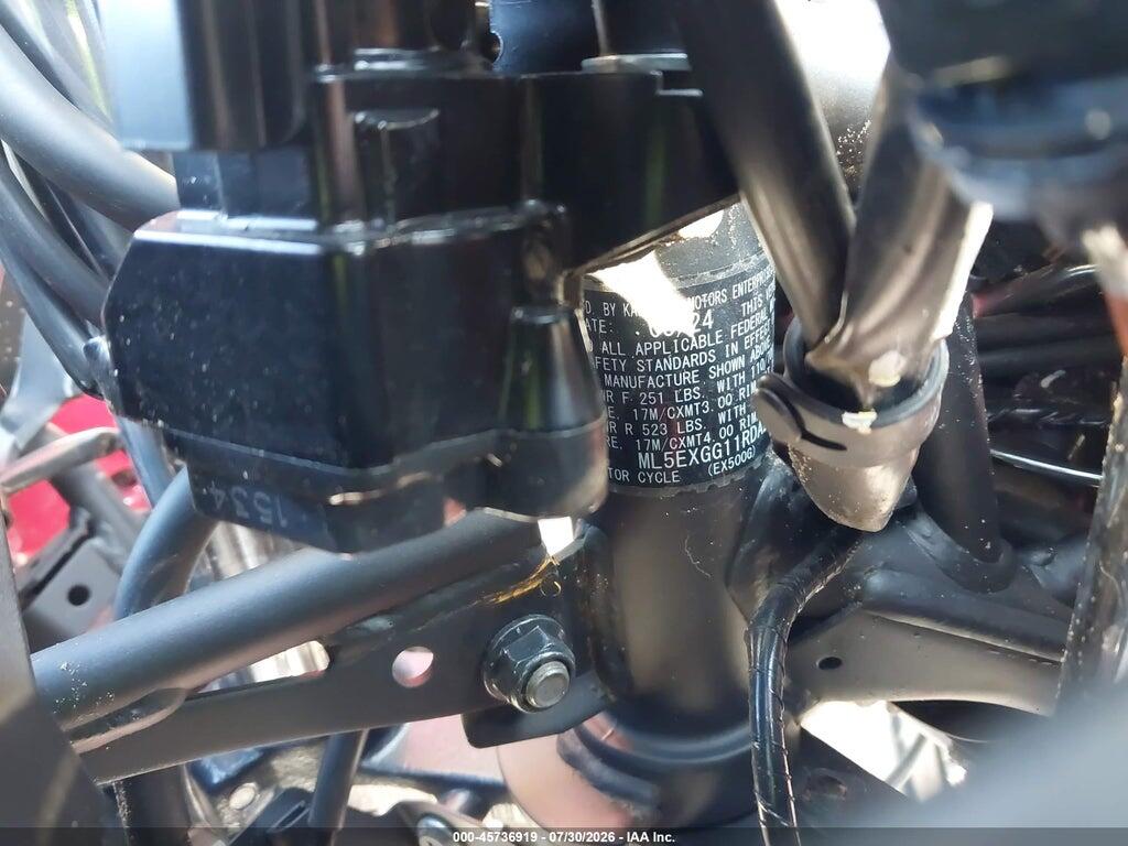 ML5EXGG11RDA20723 2024 KAWASAKI EX500 photo no. 10