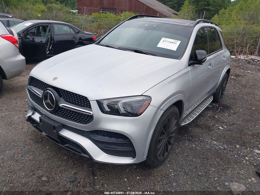 4JGFB4JB0MA487448 2021 MERCEDES-BENZ GLE 350 photo no. 2
