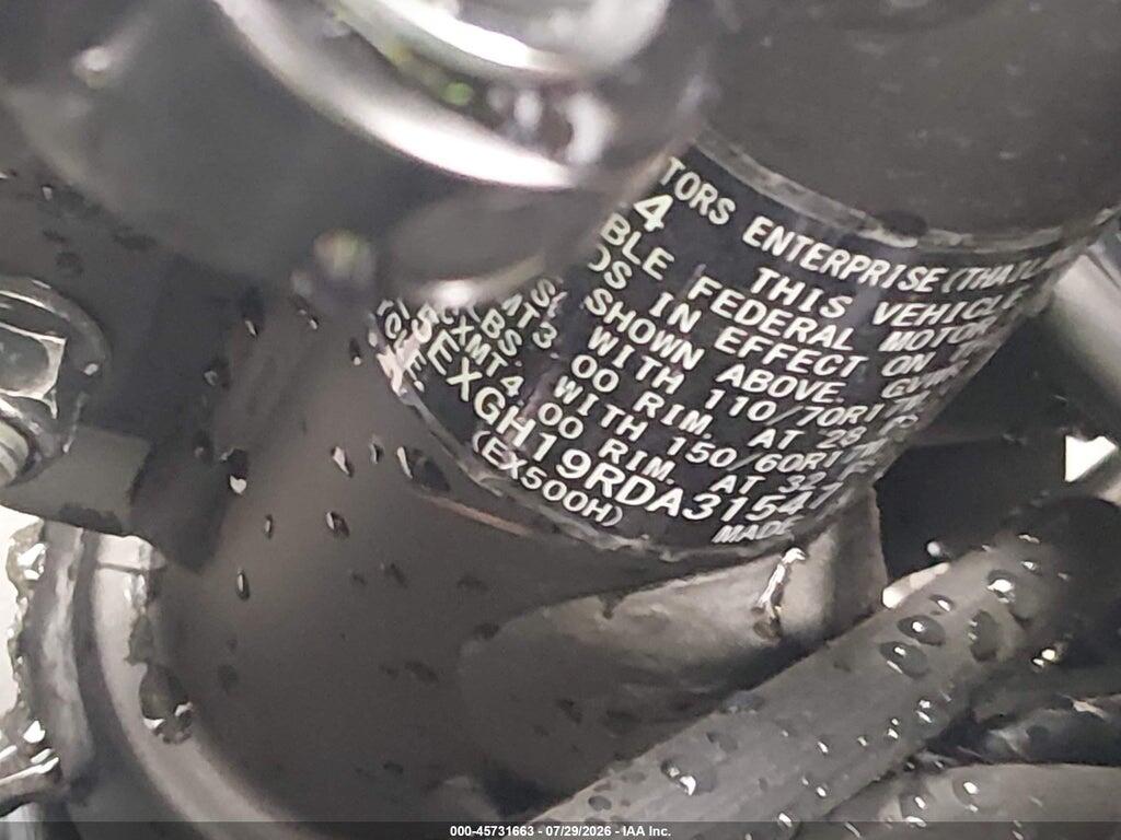 ML5EXGH19RDA31547 2024 KAWASAKI EX500 photo no. 10