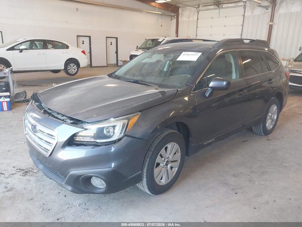 4S4BSACC0H3376377 2017 SUBARU OUTBACK photo no. 2