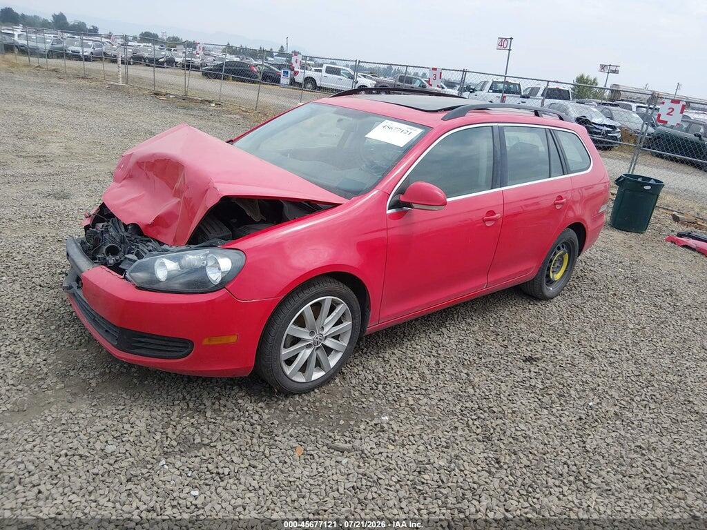 3VWPL7AJ4EM625489 2014 VOLKSWAGEN JETTA SPORTWAGEN photo no. 2