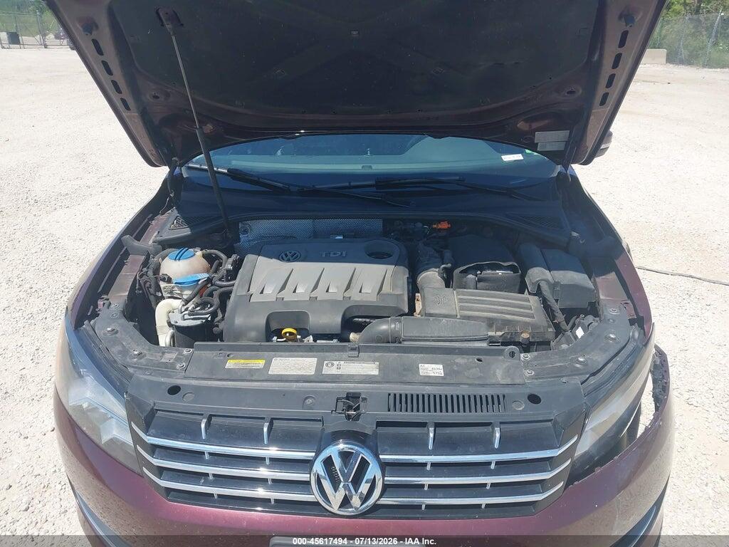 1VWCN7A3XEC028679 2014 VOLKSWAGEN PASSAT photo no. 10
