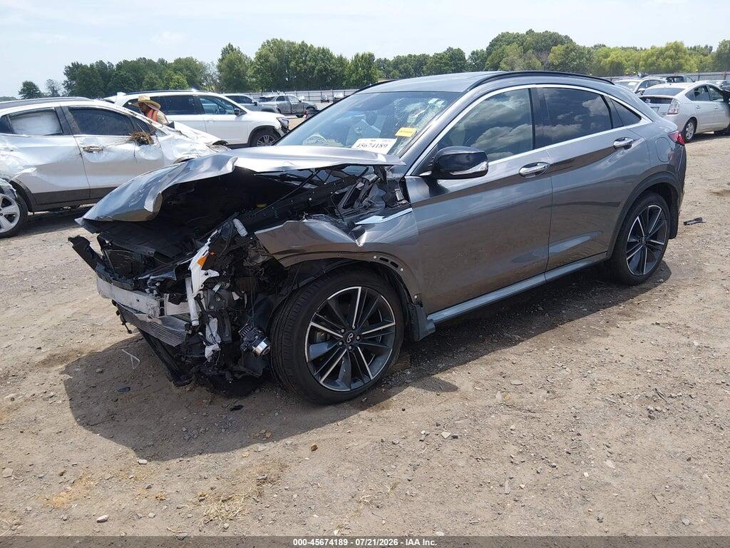 3PCAJ5J34NF114468 2022 INFINITI QX55 photo no. 2
