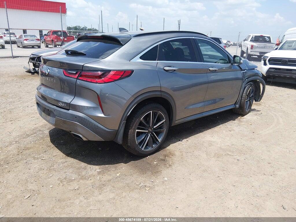 3PCAJ5J34NF114468 2022 INFINITI QX55 photo no. 4