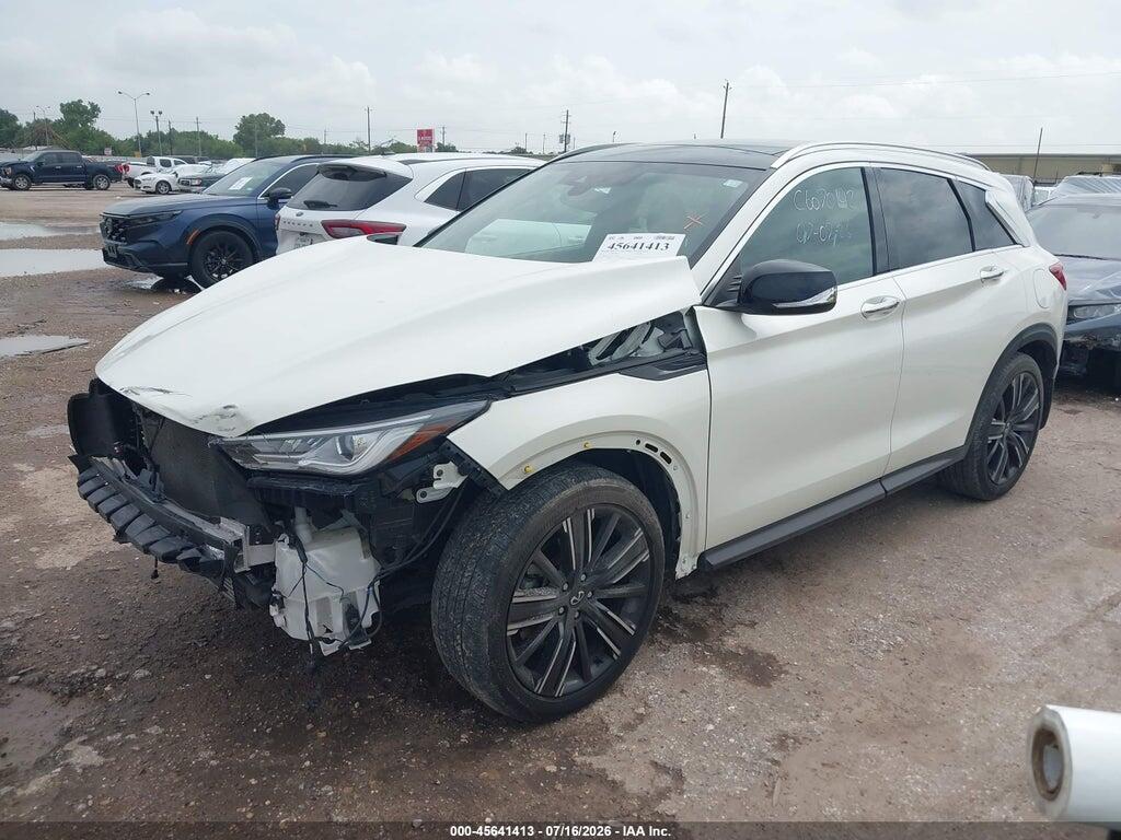 3PCAJ5BA0NF106784 2022 INFINITI QX50 photo no. 2