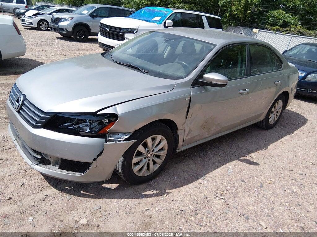 1VWAT7A35EC080900 2014 VOLKSWAGEN PASSAT photo no. 2