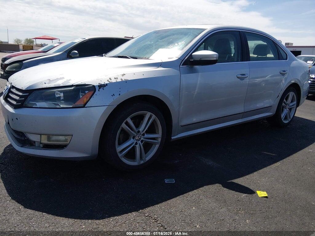 1VWBN7A33EC098360 2014 VOLKSWAGEN PASSAT photo no. 2
