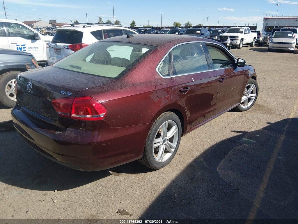 1VWBN7A35EC068096 2014 VOLKSWAGEN PASSAT photo no. 4