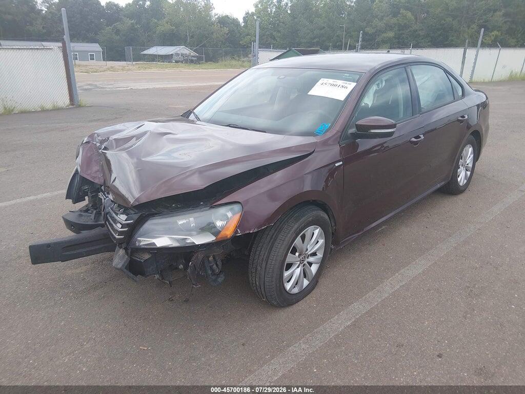 1VWAT7A34EC075784 2014 VOLKSWAGEN PASSAT photo no. 2