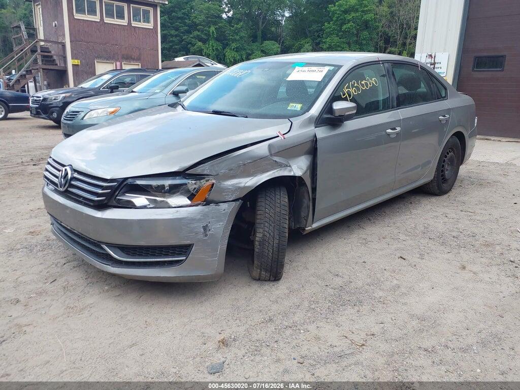 1VWAP7A37EC011632 2014 VOLKSWAGEN PASSAT photo no. 2