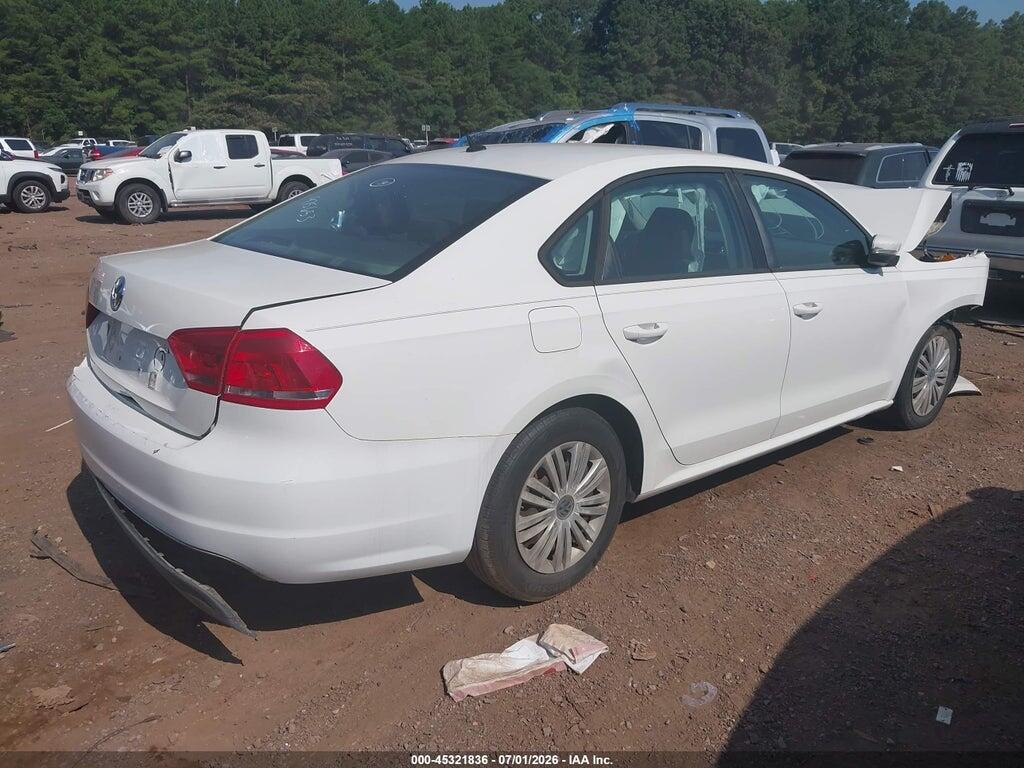 1VWAP7A34EC021017 2014 VOLKSWAGEN PASSAT photo no. 4