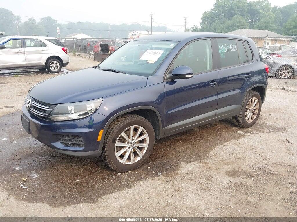 WVGAV3AX7EW519372 2014 VOLKSWAGEN TIGUAN photo no. 2