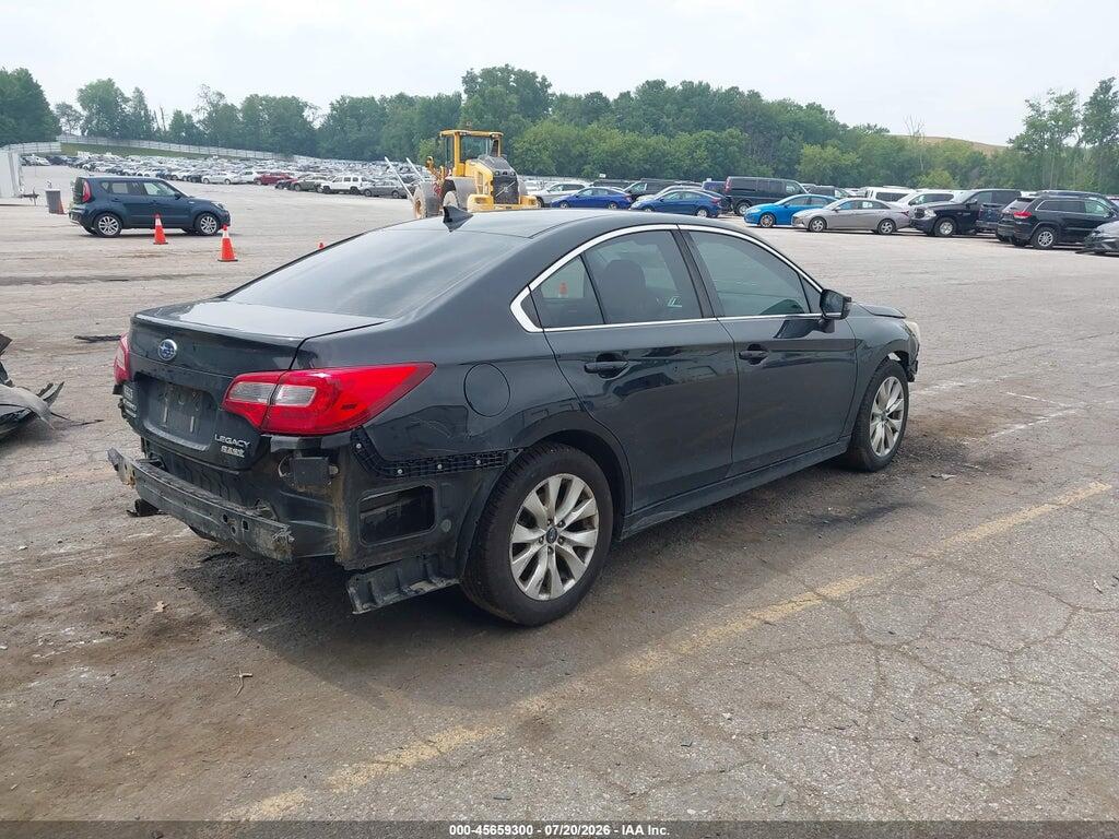4S3BNAF64H3065360 2017 SUBARU LEGACY photo no. 4
