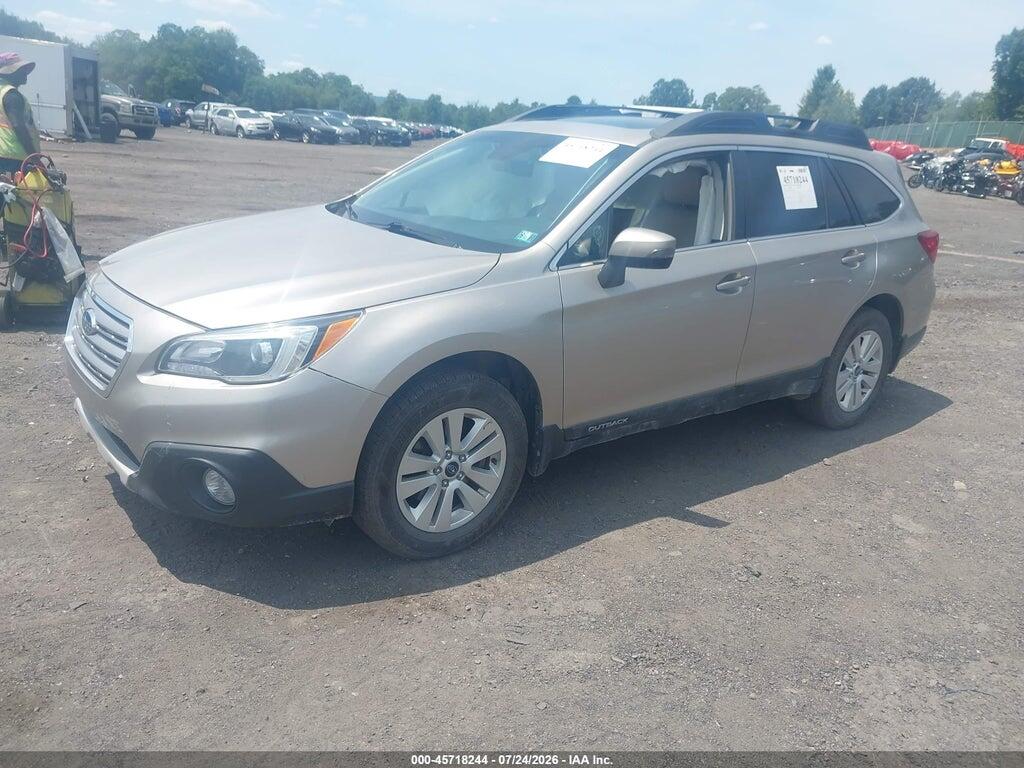 4S4BSANC2H3258148 2017 SUBARU OUTBACK photo no. 2