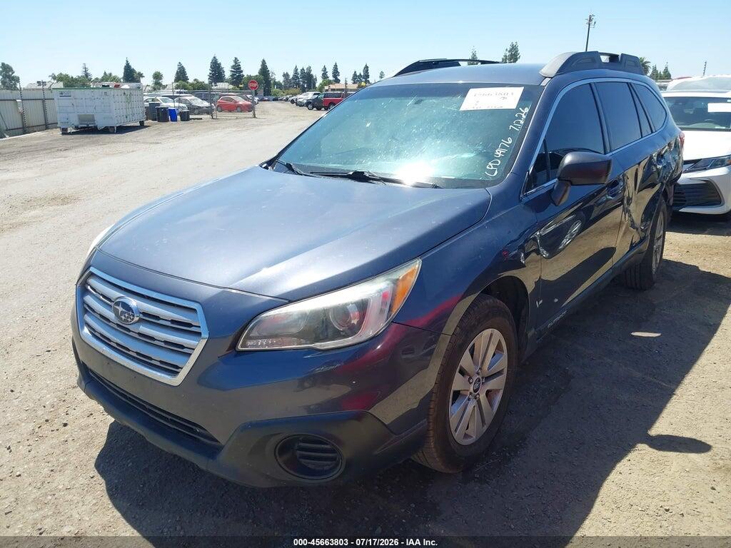 4S4BSAAC2H3333985 2017 SUBARU OUTBACK photo no. 2