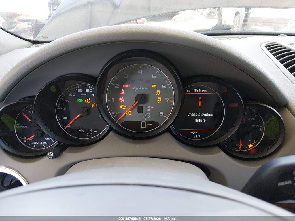 WP1AE2A25BLA93552 2011 PORSCHE CAYENNE HYBRID photo no. 7