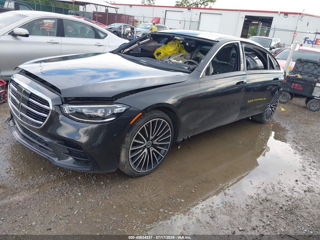 W1K6G7GB6MA039381 2021 MERCEDES-BENZ S 580 photo no. 2