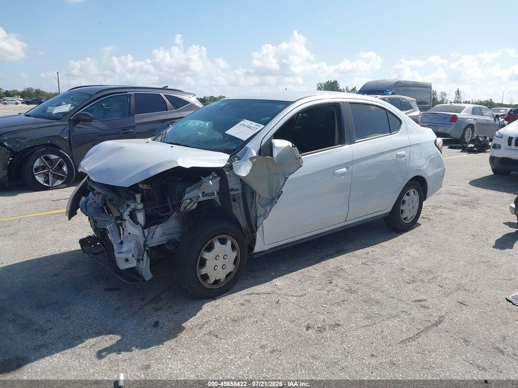ML32FUFJ6MHF06394 2021 MITSUBISHI MIRAGE G4 photo no. 2