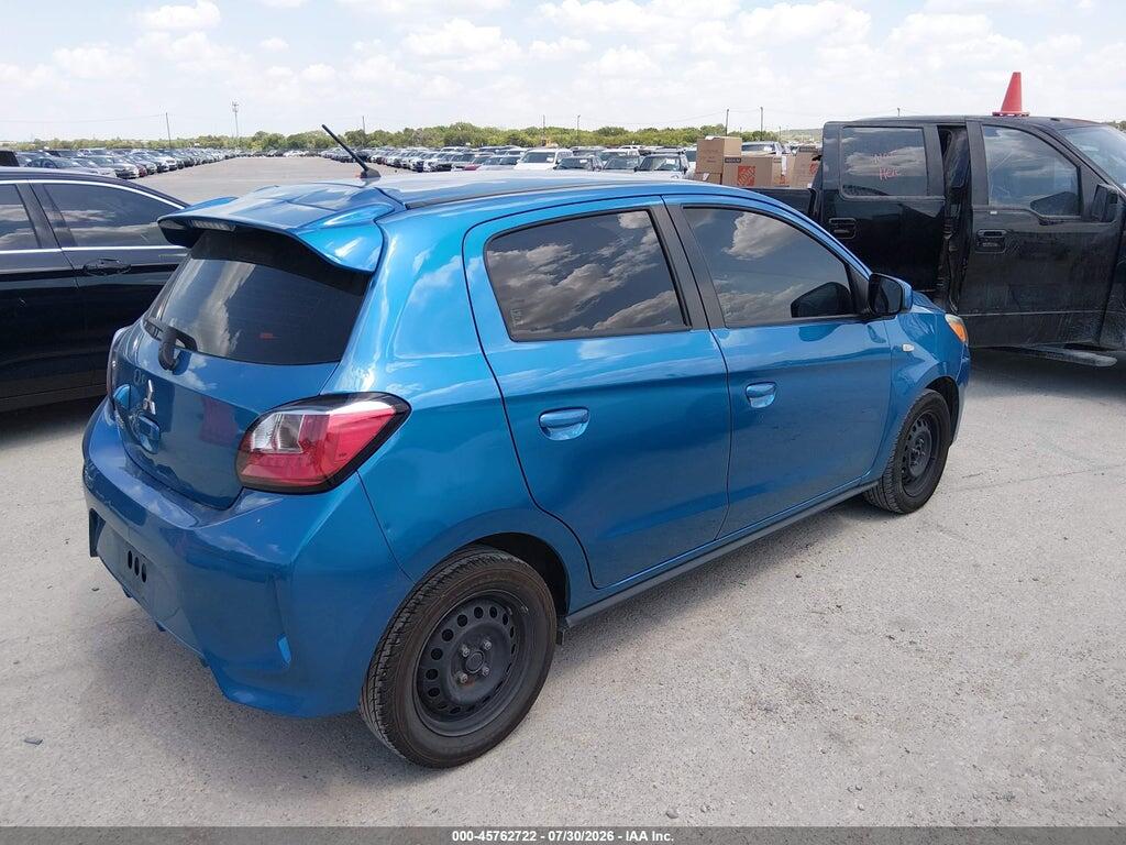 ML32AUHJ5MH005232 2021 MITSUBISHI MIRAGE photo no. 4