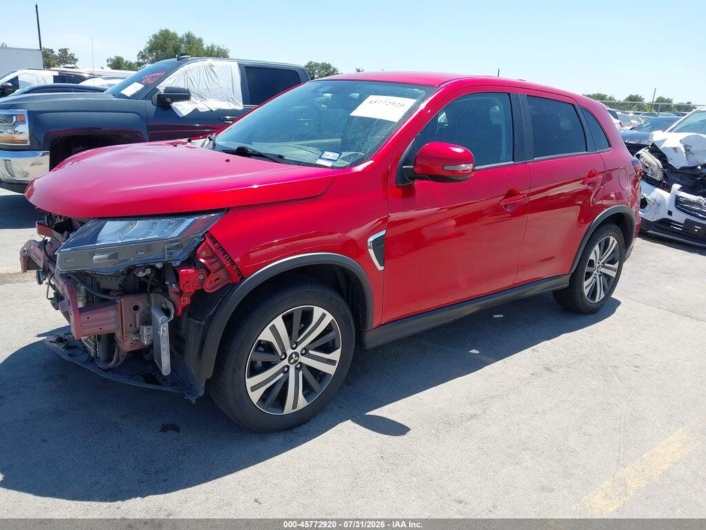 JA4ARUAU4MU029576 2021 MITSUBISHI OUTLANDER SPORT photo no. 2