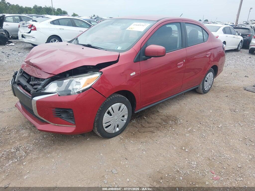ML32FUFJ7MHF02242 2021 MITSUBISHI MIRAGE G4 photo no. 2