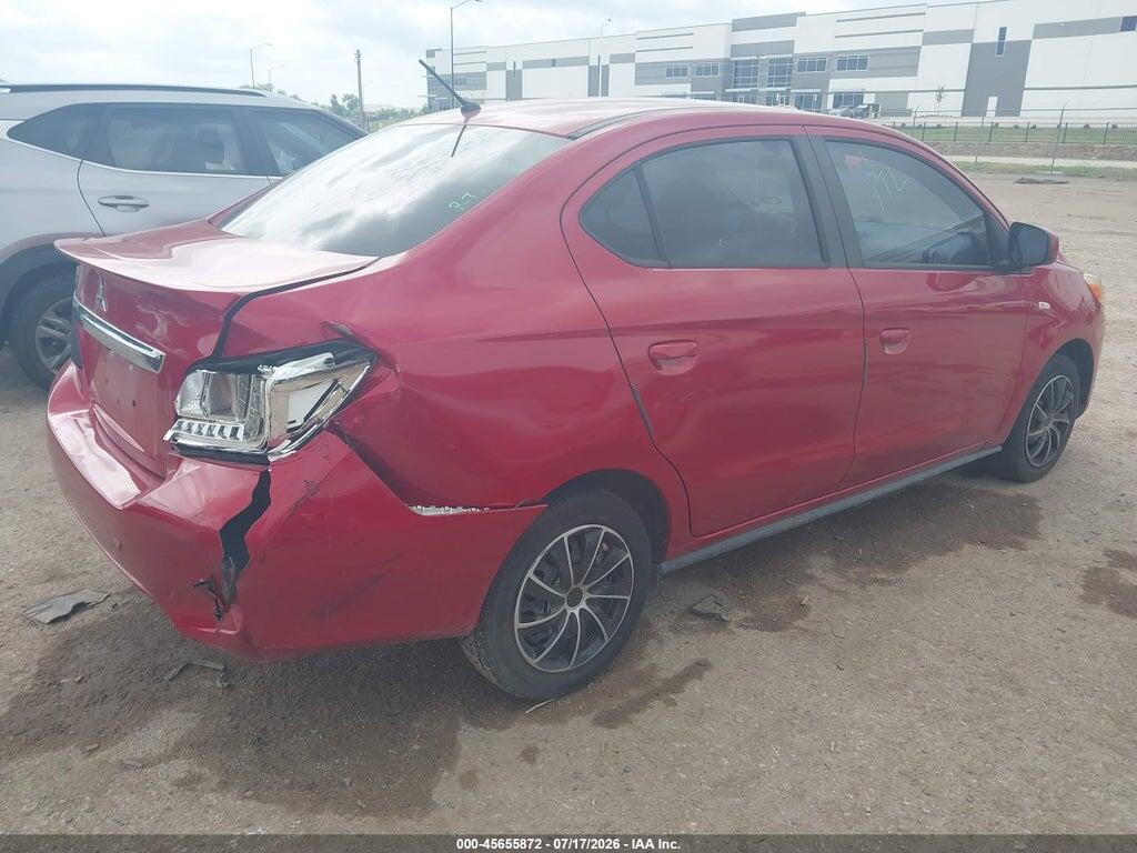 ML32FUFJ8MHF05621 2021 MITSUBISHI MIRAGE G4 photo no. 4