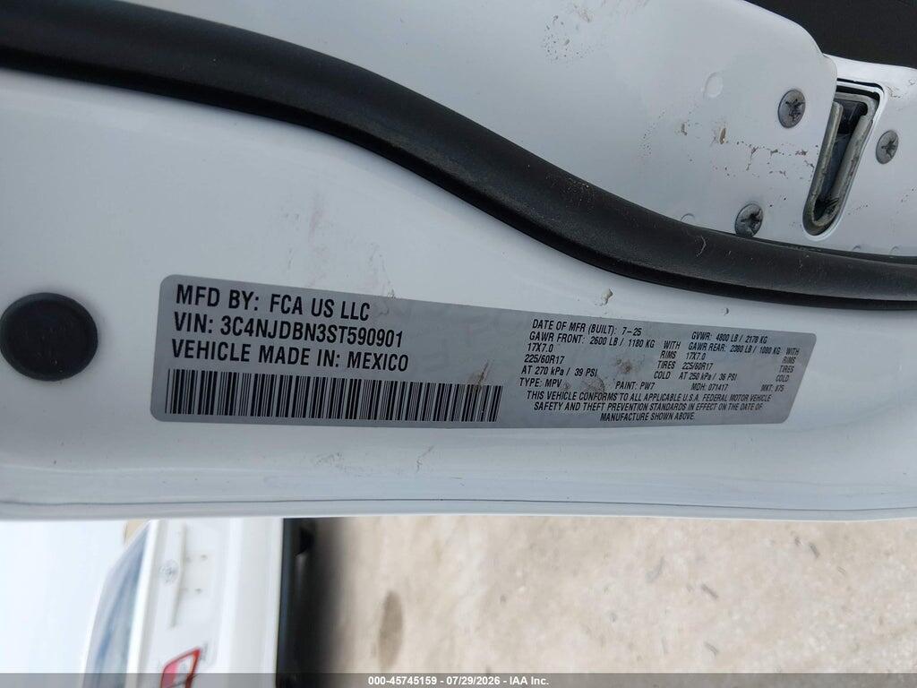 3C4NJDBN3ST590901 2025 JEEP COMPASS photo no. 9
