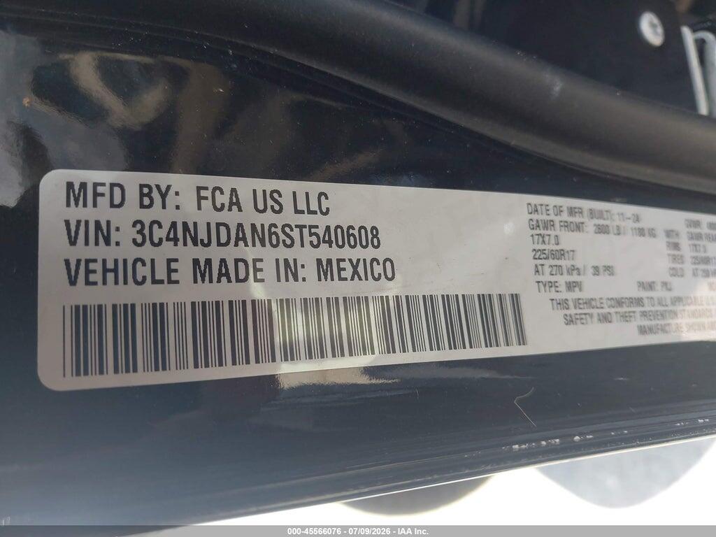 3C4NJDAN6ST540608 2025 JEEP COMPASS photo no. 9