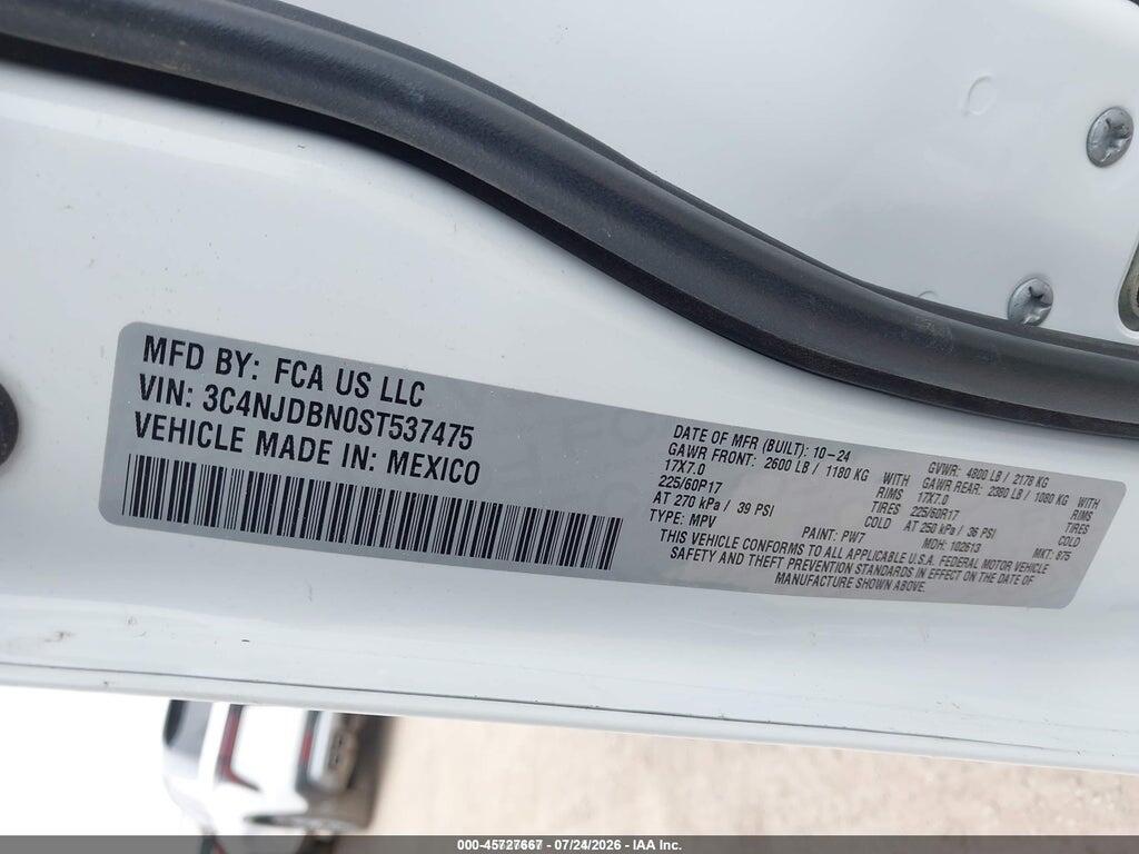 3C4NJDBN0ST537475 2025 JEEP COMPASS photo no. 9