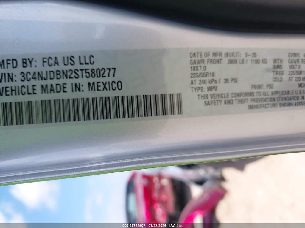 3C4NJDBN2ST580277 2025 JEEP COMPASS photo no. 9