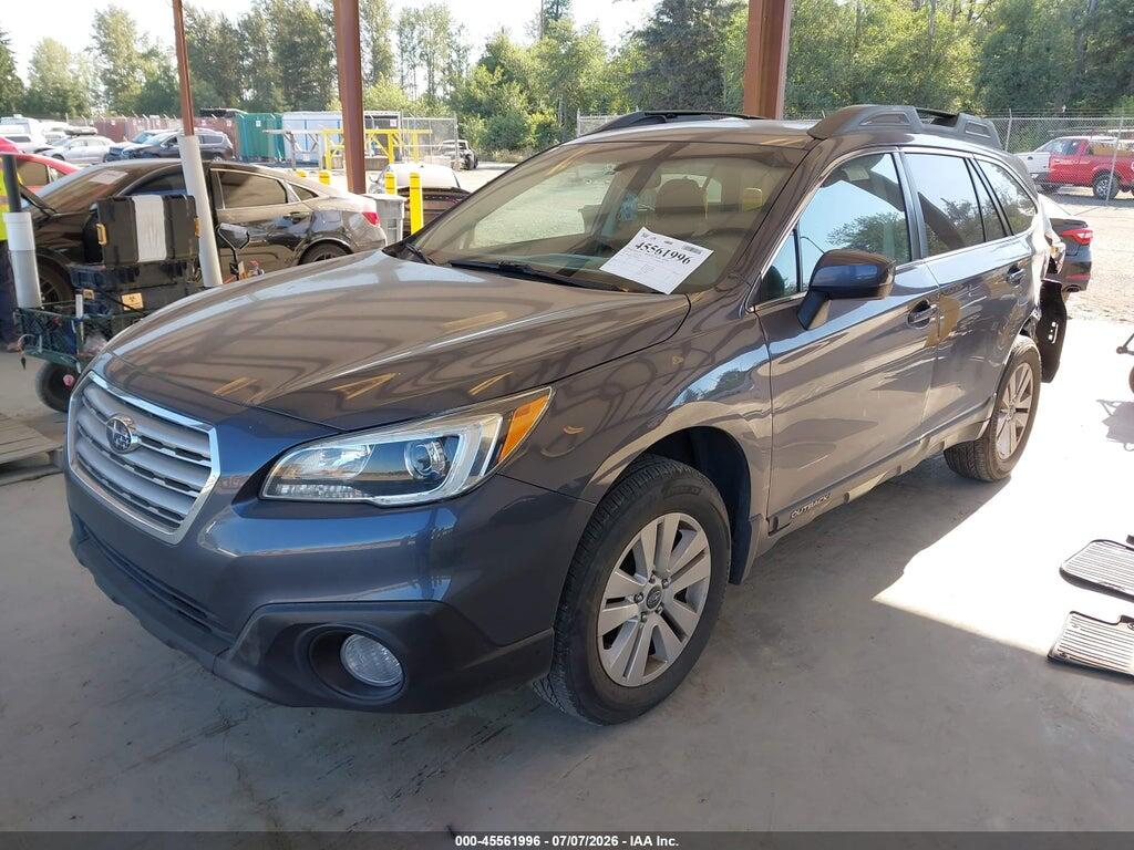 4S4BSADC2H3286162 2017 SUBARU OUTBACK photo no. 2