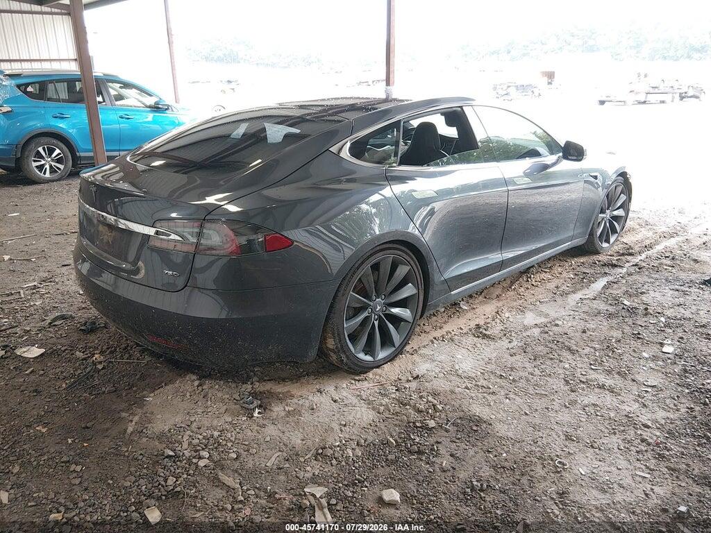5YJSA1E28HF191847 2017 TESLA MODEL S photo no. 4