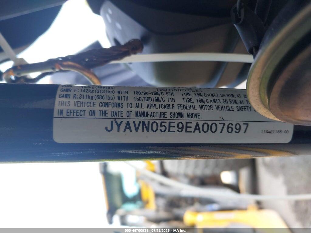 JYAVN05E9EA007697 2014 YAMAHA XVS950 photo no. 10