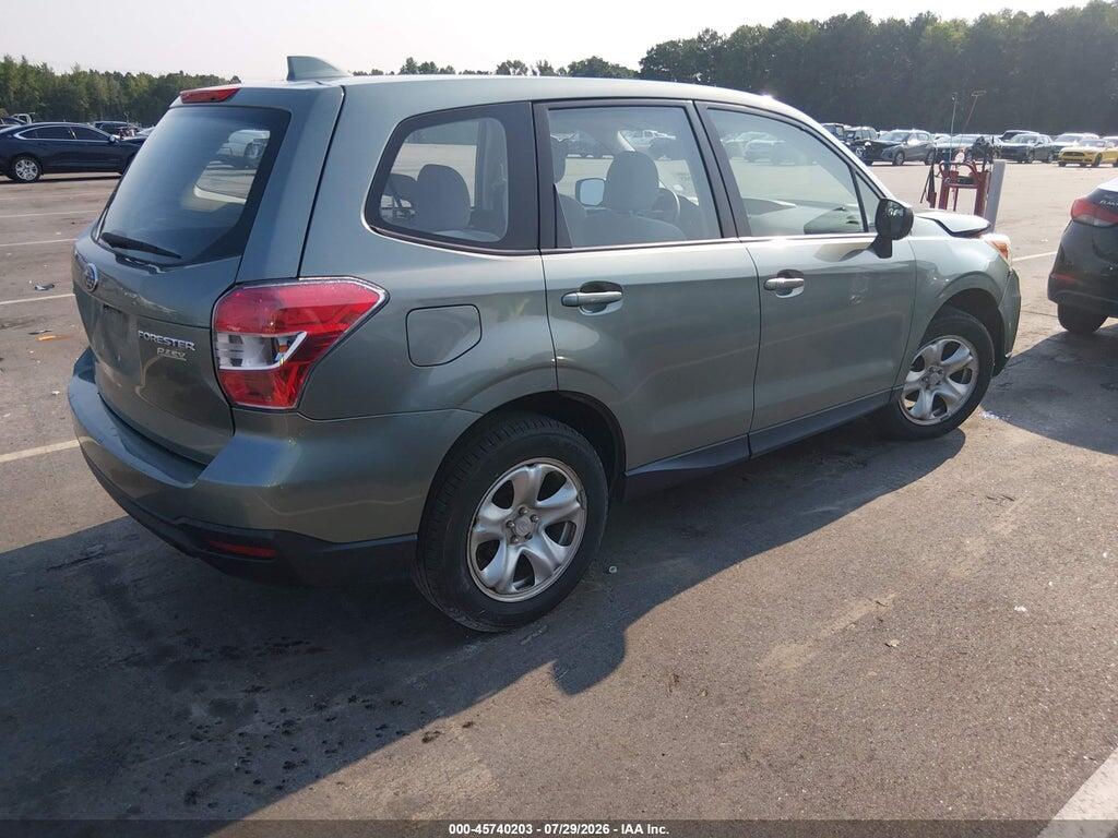JF2SJAAC1GG467113 2016 SUBARU FORESTER photo no. 4