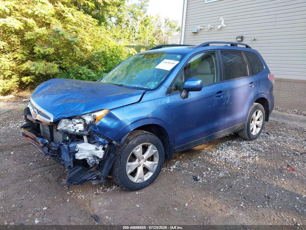 JF2SJADC4GH401838 2016 SUBARU FORESTER photo no. 2