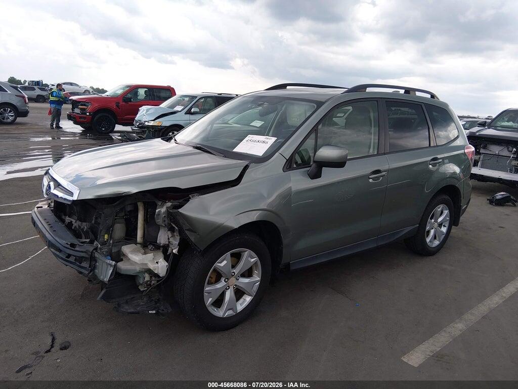 JF2SJADC2GH413728 2016 SUBARU FORESTER photo no. 2