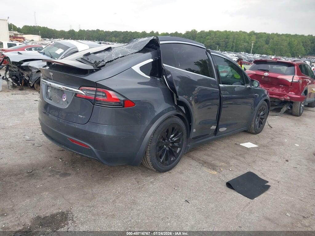 5YJXCDE24HF053739 2017 TESLA MODEL X photo no. 4
