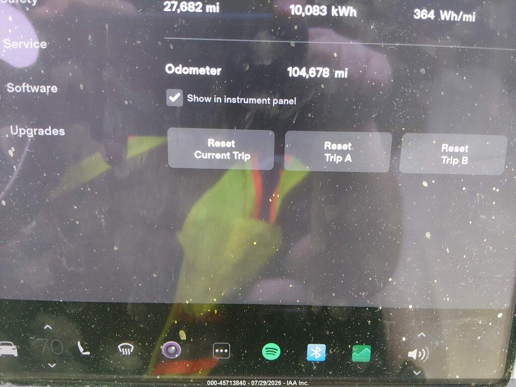 5YJXCBE27HF066196 2017 TESLA MODEL X photo no. 7